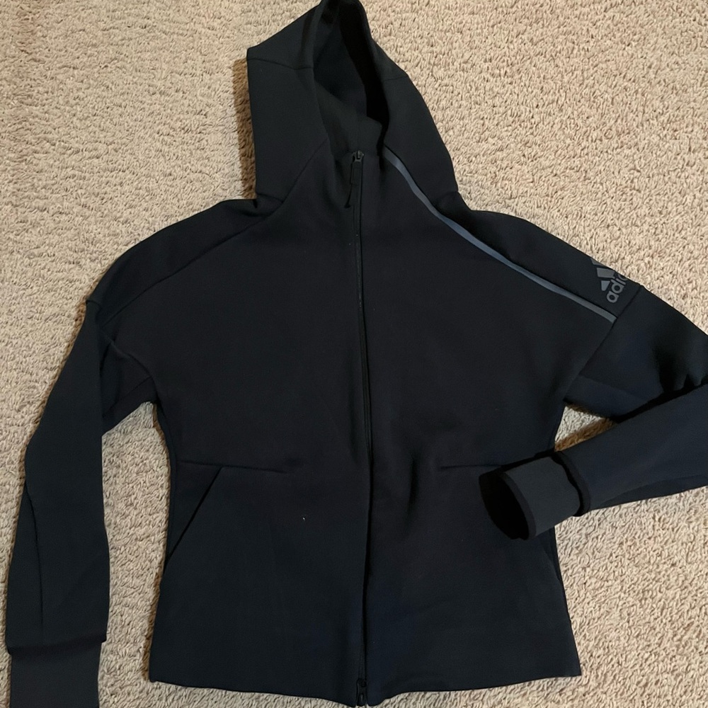 Adidas zip hoodie jogger